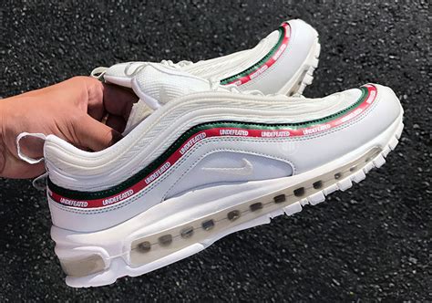 weiße undeafeadet 97 nike|Nike air max 97 white sneakers.